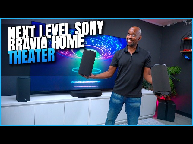 Sony Theater Trio + Rear 9 And Sub 9 Home Theater System | Sony's Best Home Theatre Setup
