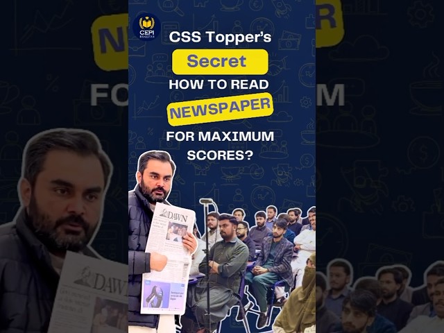 Steal the Topper's Secret to fetch maximum scores! #css #civilservices #csspreparation