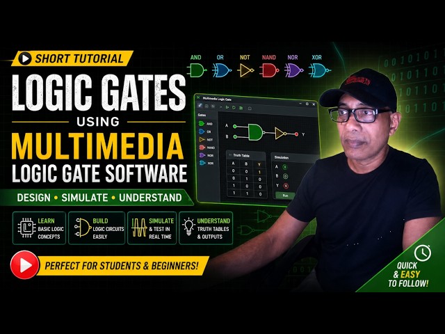 Amazing Logic Gates Design Software For O/L & A/L Students