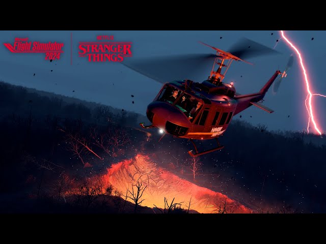 Microsoft Flight Simulator 2024: Stranger Things Expansion