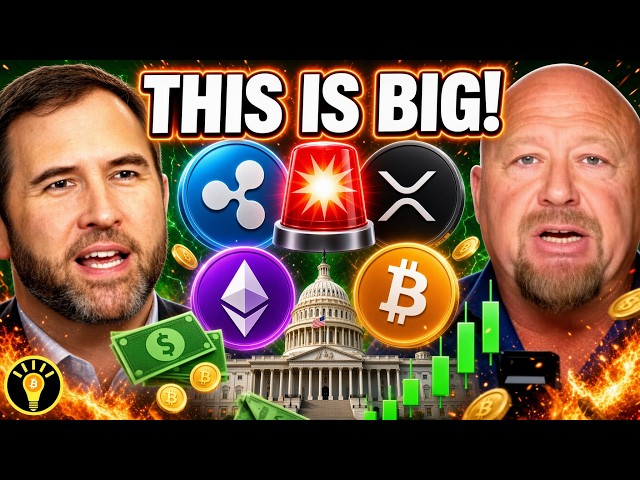 HUGE! BIS USES XRP LEDGER! ALEX JONES SAYS GOV WANTS YOUR XRP & CLARITY ACT DETRACTOR GIVES UP!