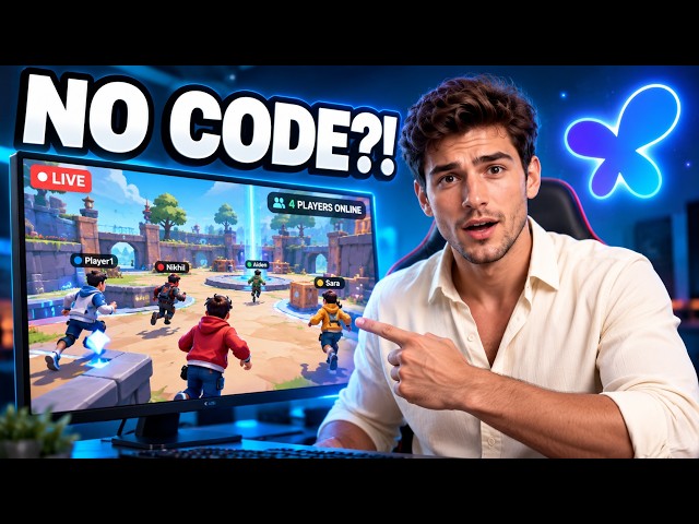 I Built a Live Multiplayer Game With AI — No Code (Google AI Studio)