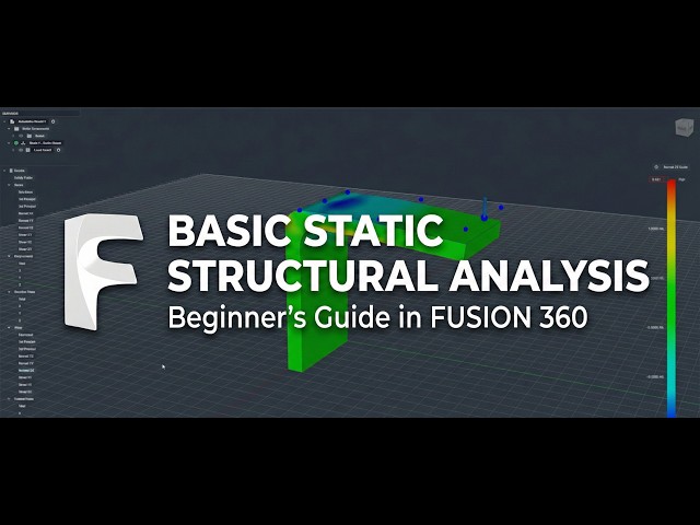 How to Perform Static Structural Analysis in Fusion (basic)