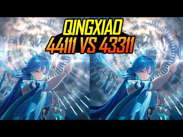 QINGXIAO 44111 VS 43311 at S0 Performance Test Wuthering Waves