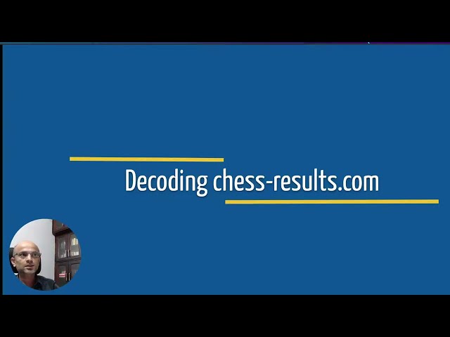 How to read information on chess-results.com