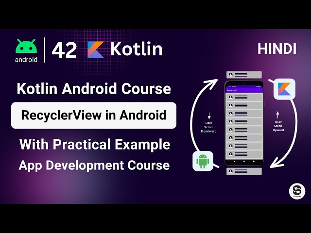 Recycler View in Android Studio using Kotlin | Android Recycler View Tutorial 2026 | Android Course