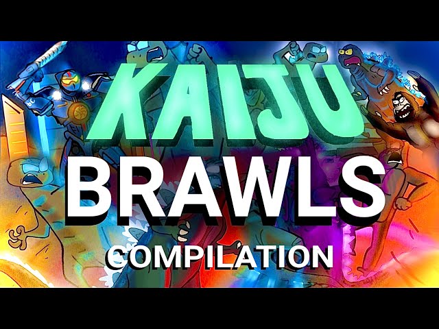 GODZILLA vs MONKEY - KAIJU BRAWLS COMPILATION (season 1-2)