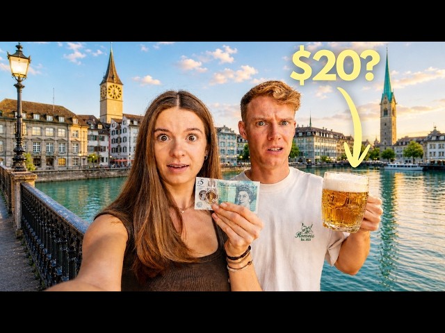 24 hours in the WORLD’S most expensive CITY - Zurich, Switzerland 🇨🇭