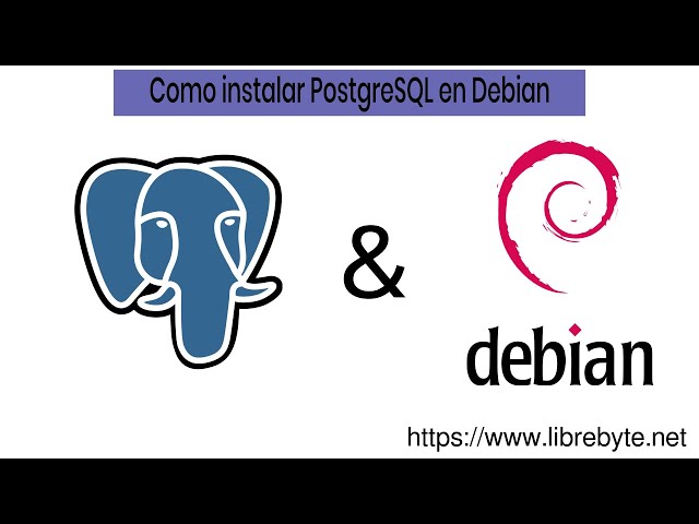 Cómo instalar PostgreSQL en Debian