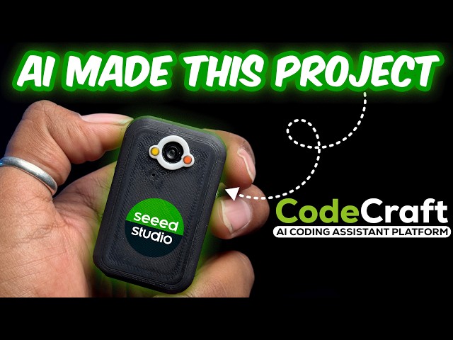 XIAO ESP32S3 Motion Camera + Telegram Alerts — Built 100% by AI (CodeCraft Tutorial)