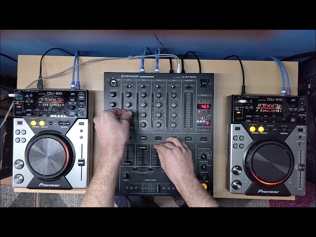Mix Pioneer CDJ 400 DJM 500 EDM