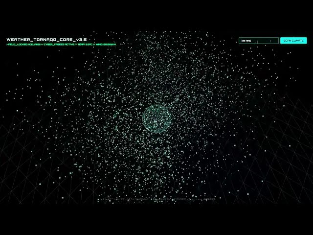 How to Code a Live API-Driven 3D Weather Tornado Engine in Three.js & JavaScript | Tutorial