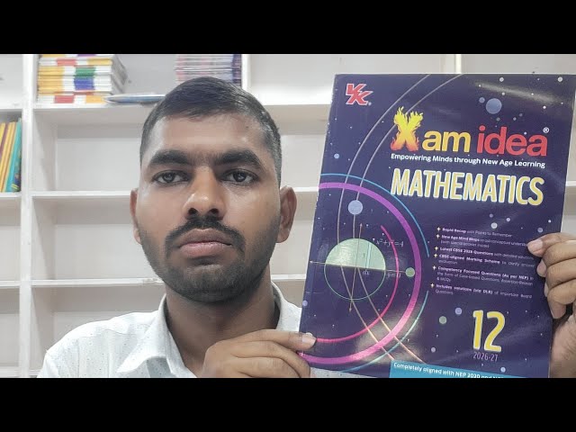 Xam Idea Class 12 Maths Question Bank 2027 | Complete Book Review