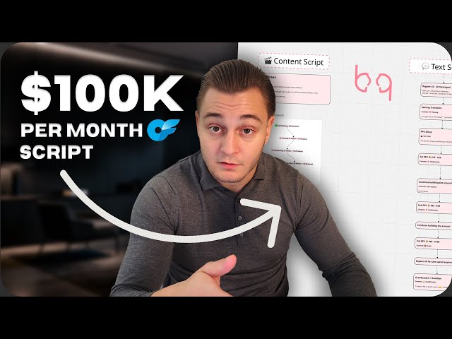 The OnlyFans Chatting Script That Makes Us $100,000 a Month
