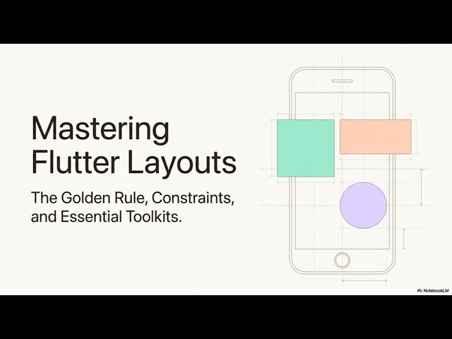 Mastering Flutter Layouts