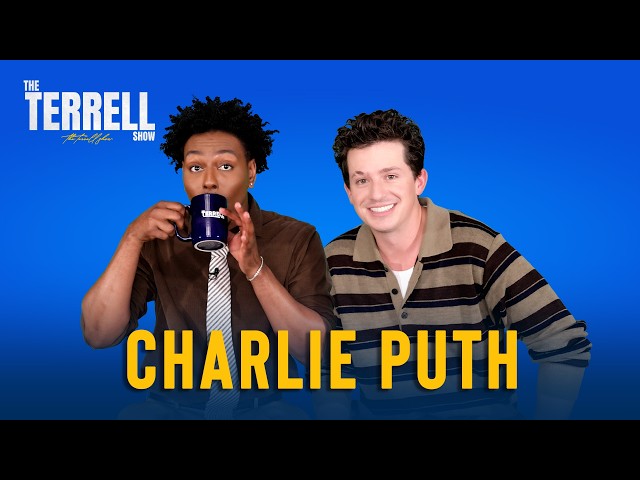 CHARLIE PUTH Breaks The Record for Most Songs Sung on The TERRELL Show, Whatever's Clever!