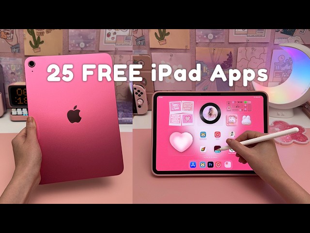 25 FREE iPad Apps You NEED ✏️❤️ | Productivity, Note Taking, Drawing & More!