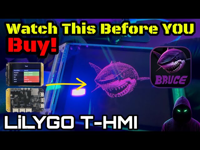 LiLYGO T-HMI Unboxing and Bruce Firmware Install - Is It Worth It?