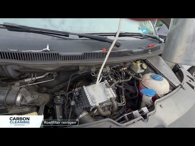 Volkswagen Transporter T5 roetfilter reinigen