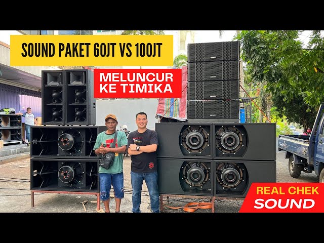 Sound Package 60 million VS 100 million // LINE ARRAY VS GC RACING // Launching in TIMIKA // 2023