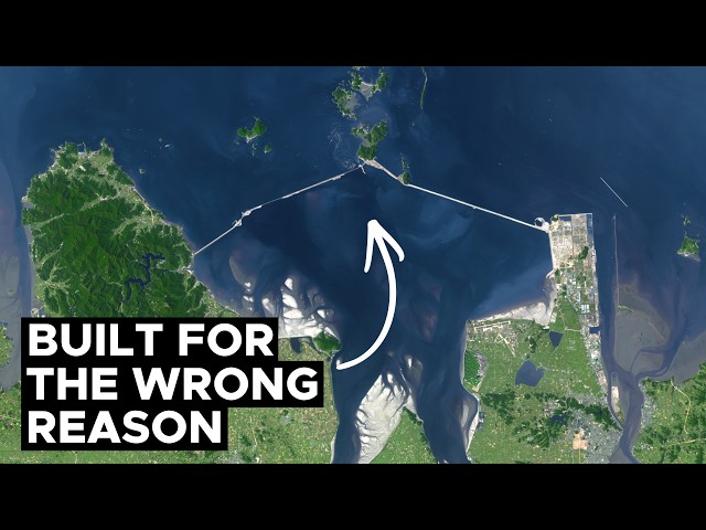 Why No One Knows What This Massive Sea Wall Is For