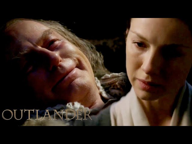 Outlander | Claire Makes A Promise To Dying Colum