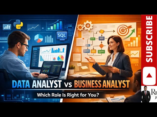 Data Analyst vs Business Analyst | Career Comparison, Skills, Roles & Future Scope
