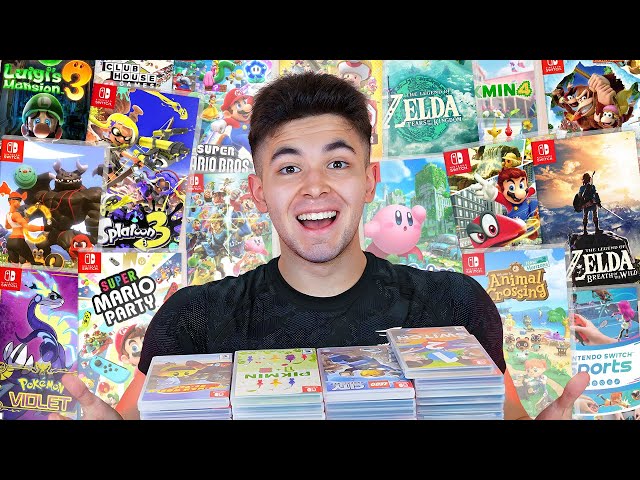 EmSwizzle's Nintendo Switch Game Collection!