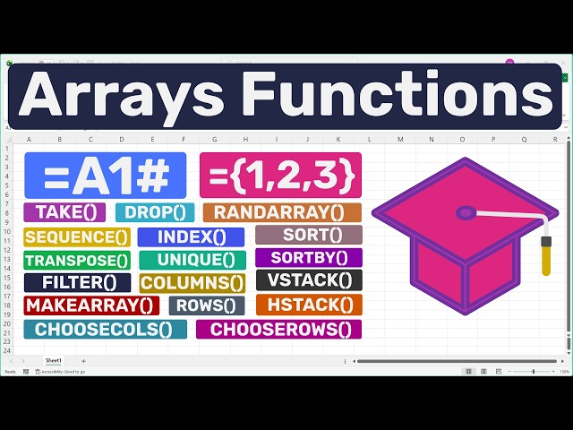 Top Array Functions in Excel