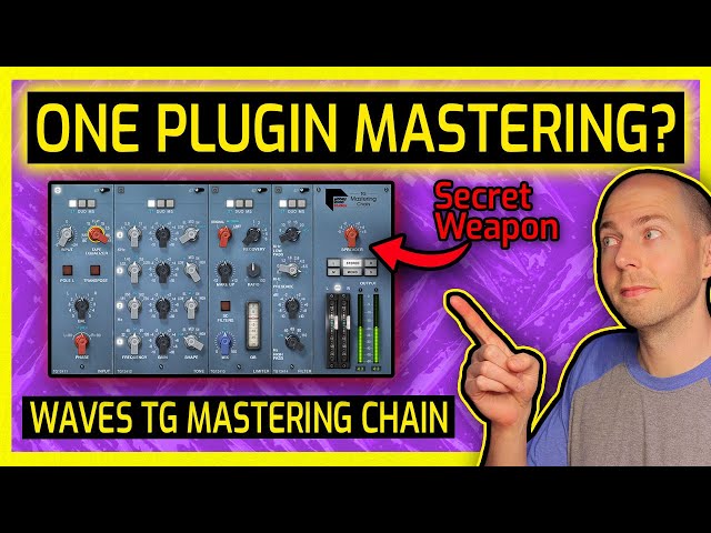 Mastering a Song With 1 Plugin [START TO FINISH] Waves TG Mastering Chain
