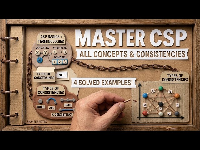Constraint Satisfaction Problems (CSP) in AI: Complete Guide with 4 Solved Examples