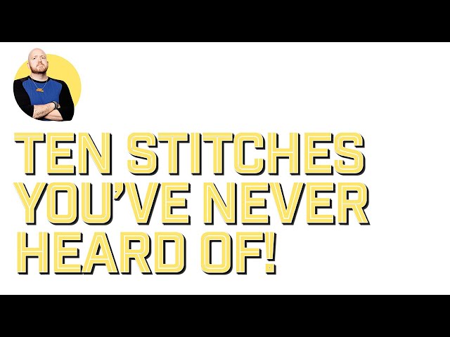 Unusual Embroidery Stitches | Mr X Stitch