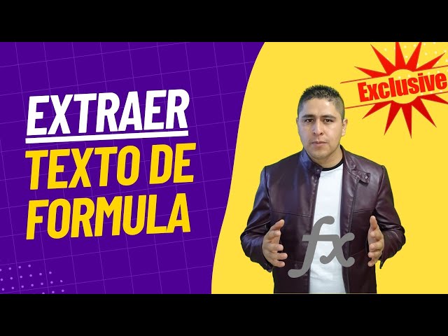 📚 Como OBTENER EL TEXTO de una FORMULA en EXCEL 🖋️