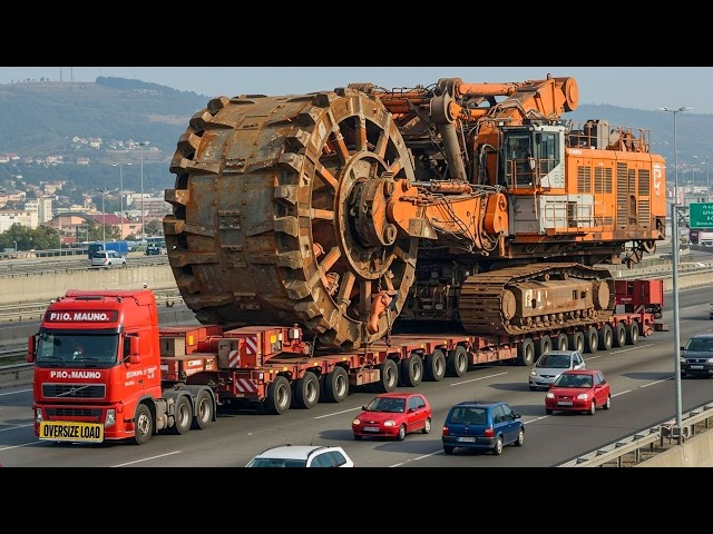 Ich habe die gefährlichsten Schwerlasttransporte der Welt überlebt | Riesiger Gütertransport #9