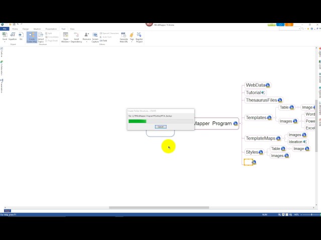 Create Folder Map for Visualization