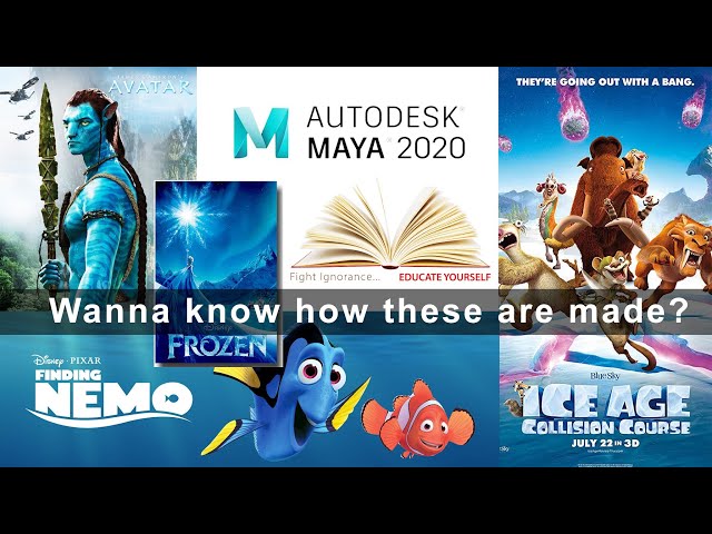 Educate MAYA 3D Animation | MAYA Tutorial for Beginners  | Free MAYA Training | Introducing Maya