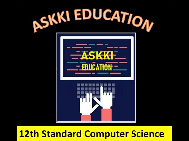 💥 12th Computer science English Medium Chapter 1 to 16 - All chapters in one playlist