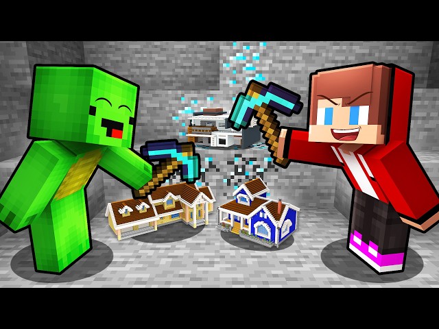 Minecraft, But Every Mikey and JJ’s Drop is MILLIONAIRE HOUSE! Maizen