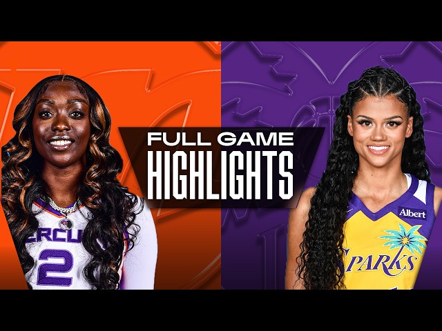 Phoenix Mercury vs. Los Angeles Sparks | MEJORES MOMENTOS DEL PARTIDO COMPLETO | 22 de julio de 2026