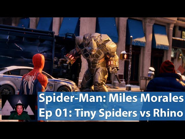 "Tiny Spiders" vs Rhino | Marvel's Spider-Man: Miles Morales on PS5 | Let's Play Ep 01 by imhoangry