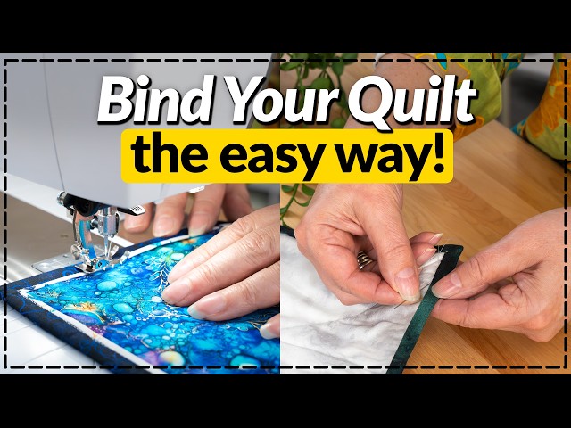 Easy Quilt Binding Tutorial - How to Finish Your Quilt!