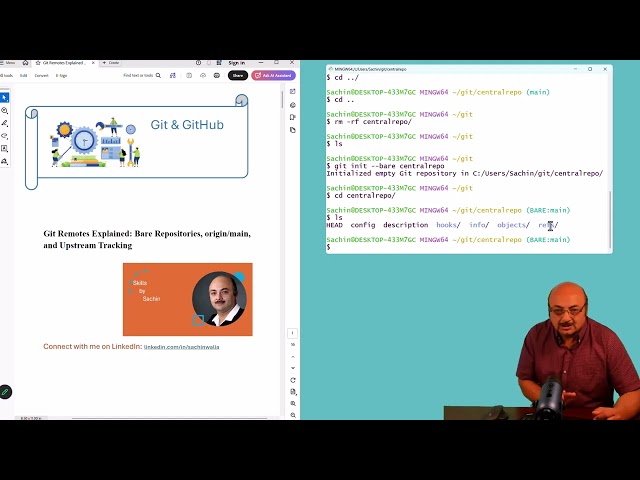 Git Remote-Tracking Branches & Upstream Explained | Hands-On Git Lab