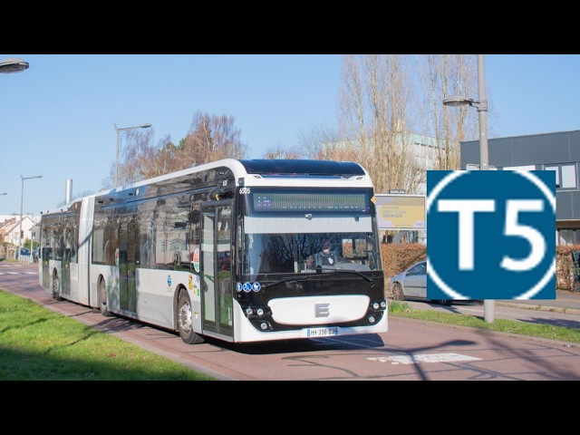 Ebusco 3.0 18m N°6510 - Ligne T5 - Réseau Astuce - Rouen