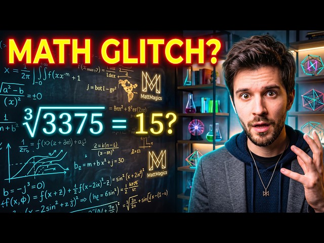 Is This Math Trick Illegal? 🧠 The Impossible Cube Root Glitch!