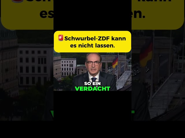 🚨ZDF conspiracy nonsense won't quit