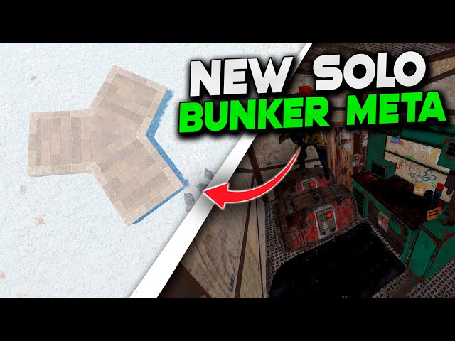 New Solo Bunker Meta in Rust 2024 | Rust Building Tutorial