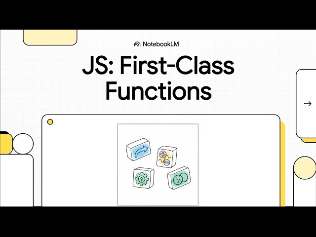 [JavaScript Daily Learn: Day1] First Class Functions