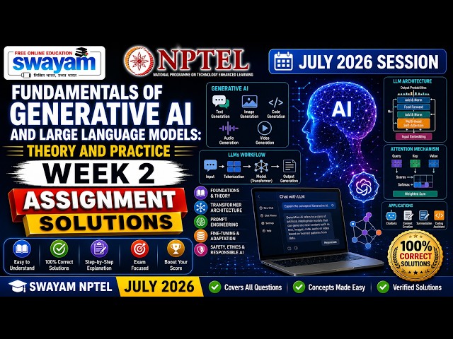 Fundamentals of Generative AI and Large Language Models:Theory and Practice Week 2 Assignment Answer