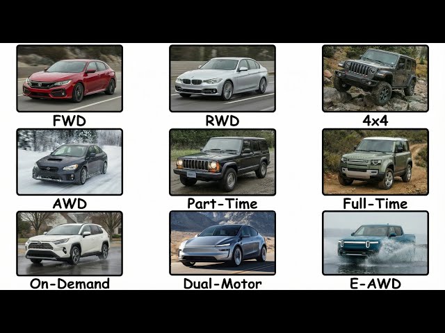 Every Drivetrain Type Explained in 11 Minutes