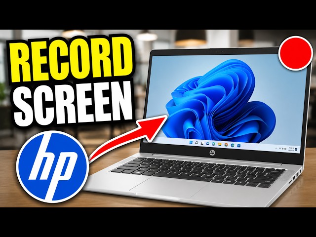 How To Record Screen on HP Laptop on Windows 11 | Easy Tutorial